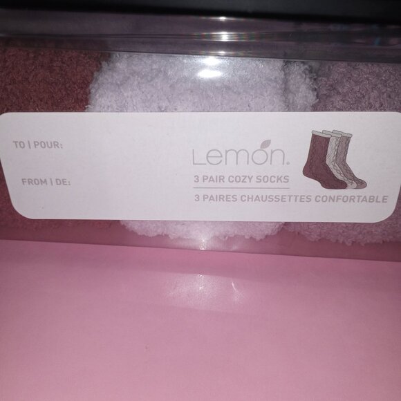 NEW Fuzzy Sock 3 Pack - Picture 2 of 8